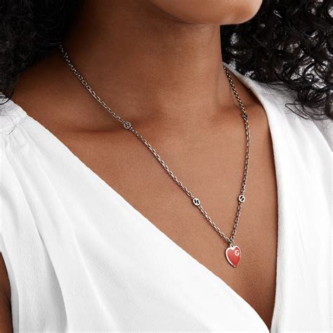 gucci red necklace|Gucci necklace cheap.